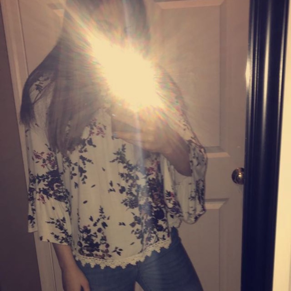 White Off the Shoulder Top